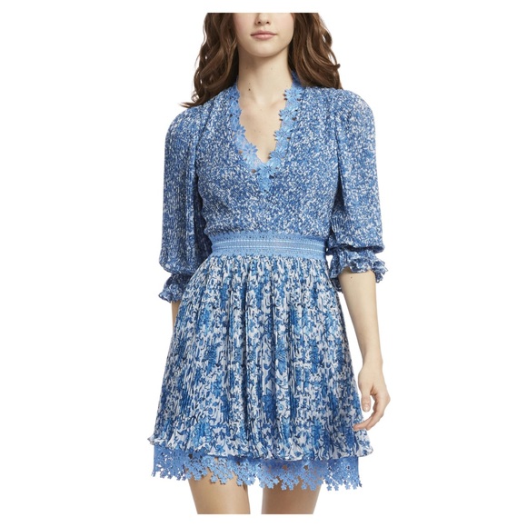 alice and olivia jonna dress